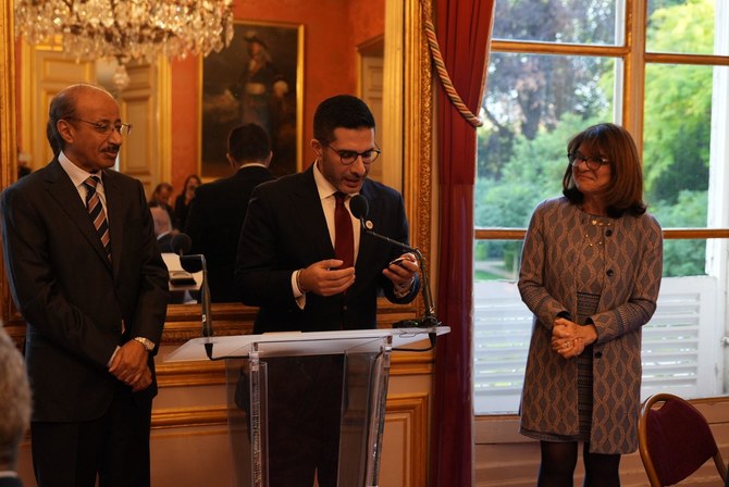Arab News en français was honored for bridging communication gaps between Saudi Arabia and France at a recent ceremony. (AN Photo)