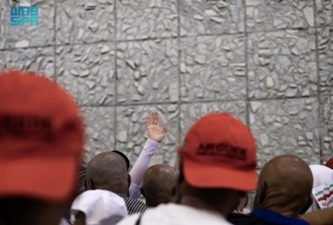 Numerous designated pathways across the various floors of the Jamarat facility ensured a smooth flow of pilgrims and eased crowd management. (SPA)