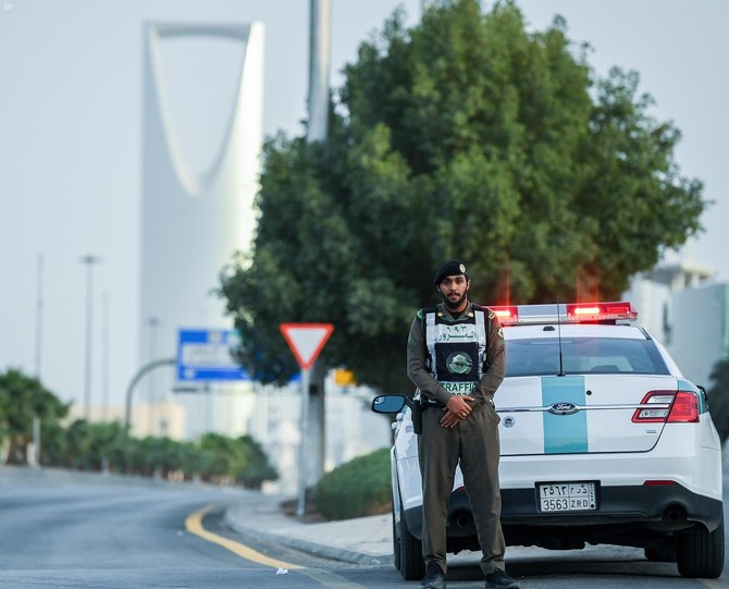 Saudi police in Riyadh. (SPA)