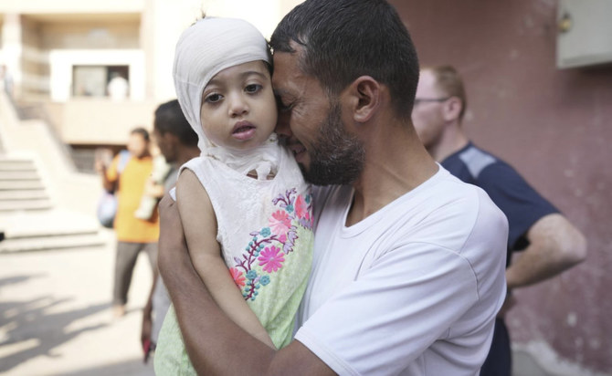 Israeli authorities say 68 people, 19 sick and injured children plus their companions, have been allowed out of the Gaza Strip and into Egypt in the first medical evacuation since May, when the territory’s sole travel crossing was shut down. (AP)