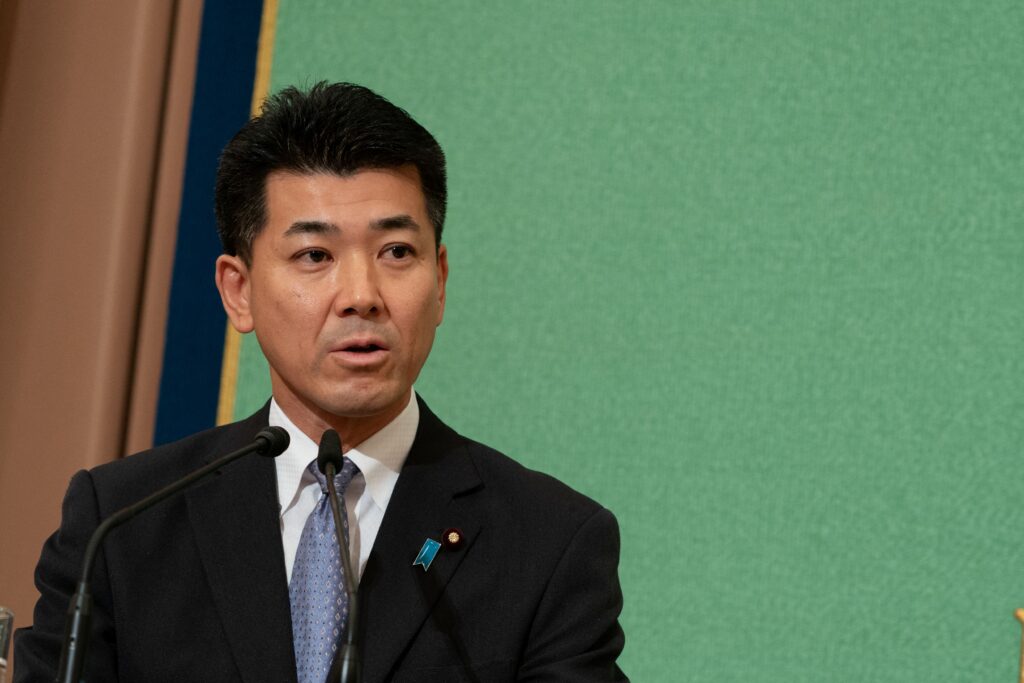 Izumi questioned Kishida's handling of political reform efforts in the wake of the ruling Liberal Democratic Party's 