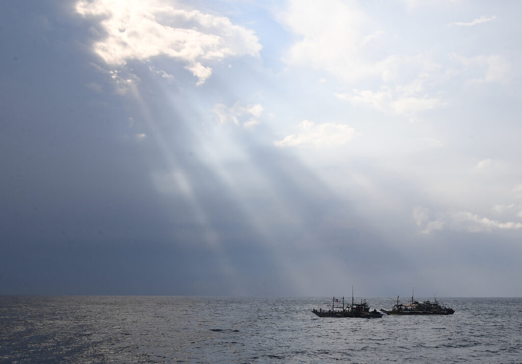 Japan cited a recent incident that saw “dangerous actions” resulting in damage to a Filipino vessel and injuries to crew members on board. (AFP)