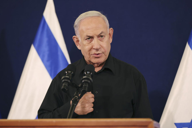 Prime Minister Benjamin Netanyahu said that Israel was ‘committed to continuing the war after a pause, in order to complete the goal of eliminating Hamas.’ (AP)