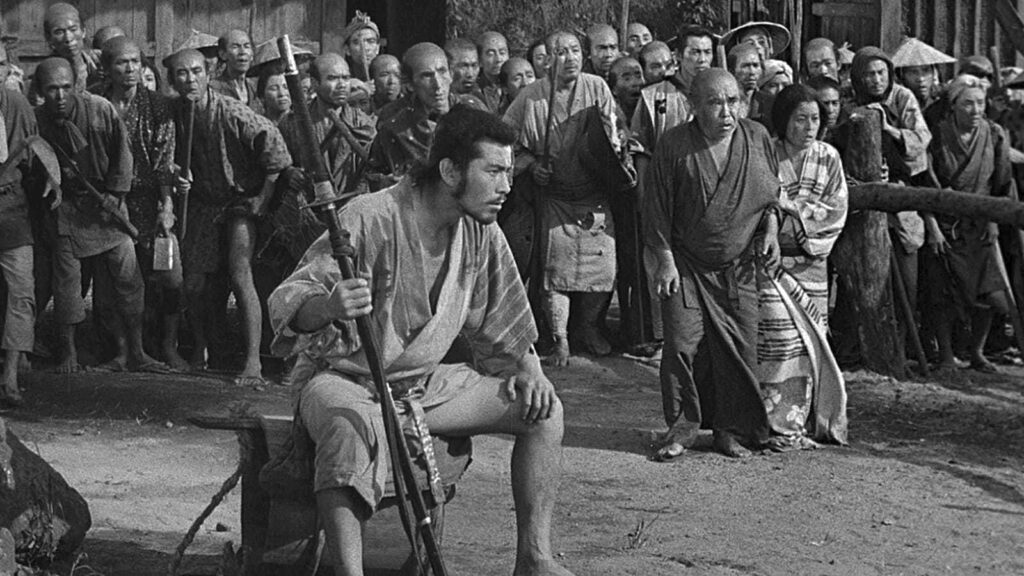 This image released by Janus Films shows ToshirÃ´ Mifune in a scene from the 1954 film 