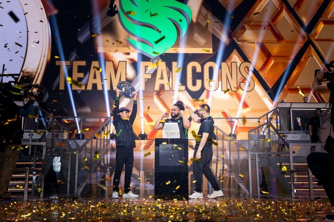 Saudi Team Falcons crowned at Esports World Cup's week 1. supplied