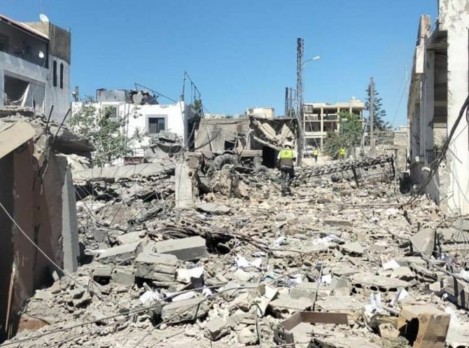 Hezbollah carried out an aerial attack in response, using drones to target the new headquarters of the artillery battalion of Israel’s 146th division. (Supplied)