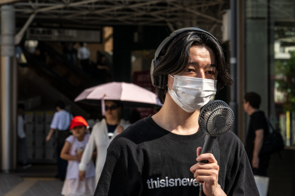 Of them, 220 sites from the northernmost prefecture of Hokkaido to the southernmost prefecture of Okinawa saw temperatures hit 35 degrees or higher. (AFP)