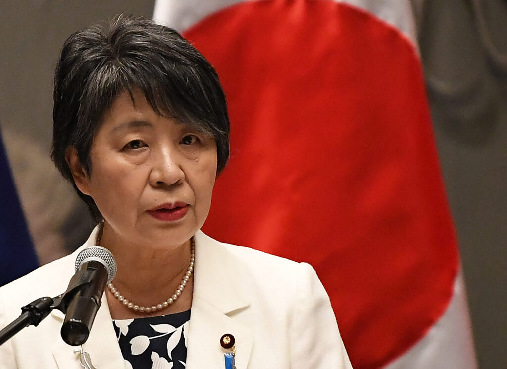 She will be the first Japanese foreign minister to visit Kosovo. (AFP)