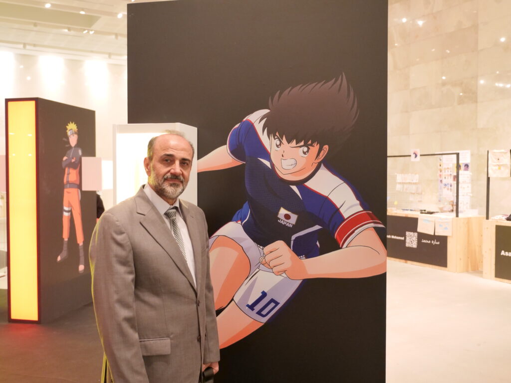 The voice actor became a core part of many Arabs' childhoods as they grew up watching dubbed anime. (Suppplied)