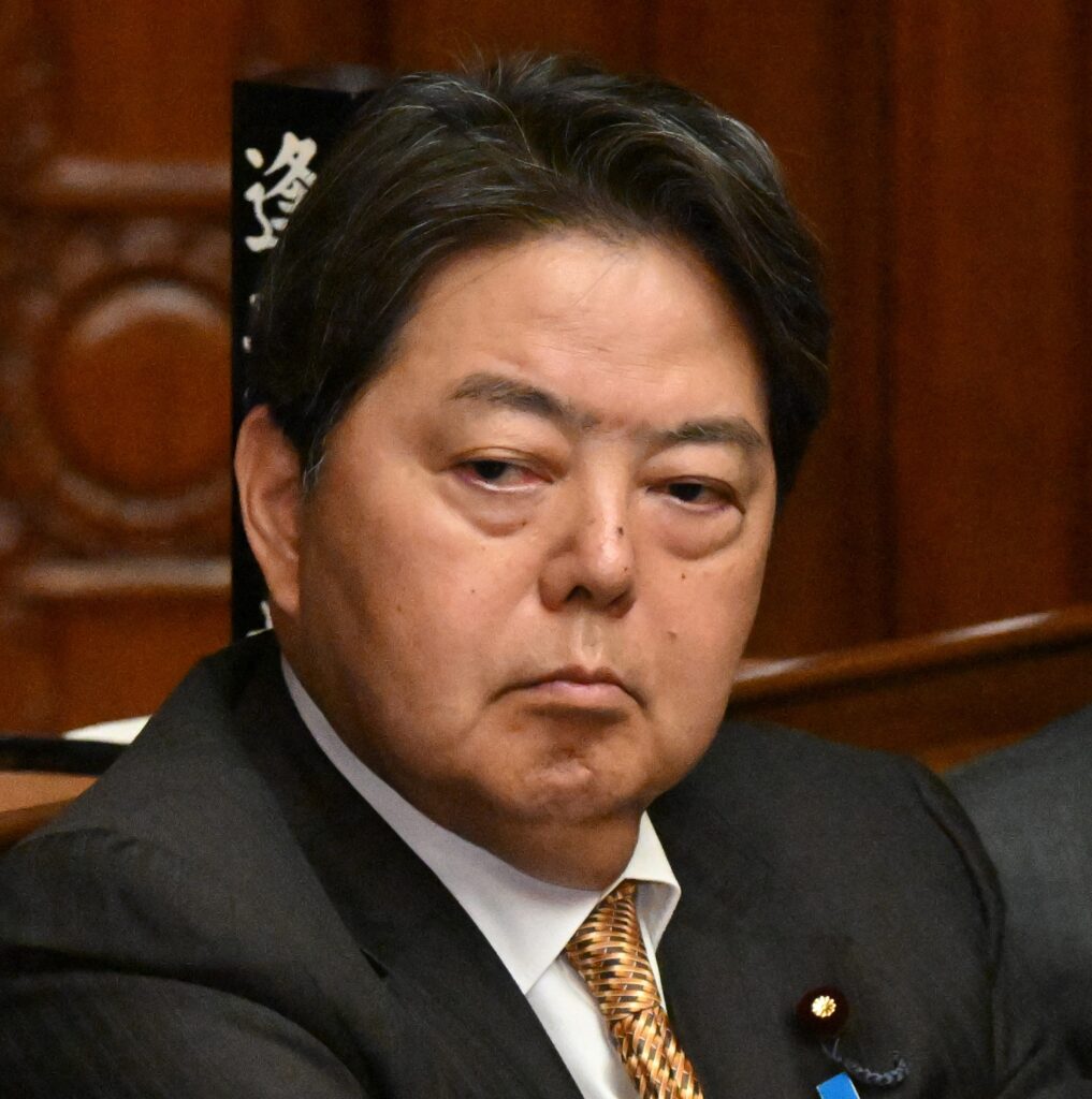 Chief Cabinet Secretary Yoshimasa Hayashi apologized for the forced sterilizations at a press conference Friday. (AFP/file)