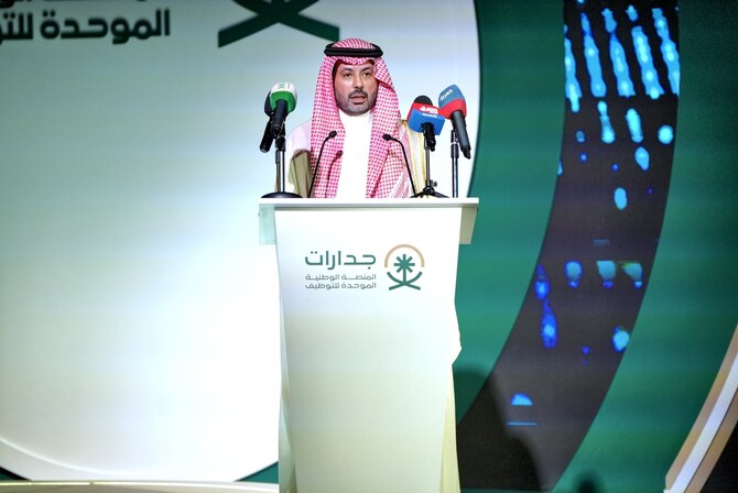 Turkiye Al-Juwaini, the director of HRDF, said the platform offers more than 70,000 job opportunities in multiple sectors. X/@taljawini