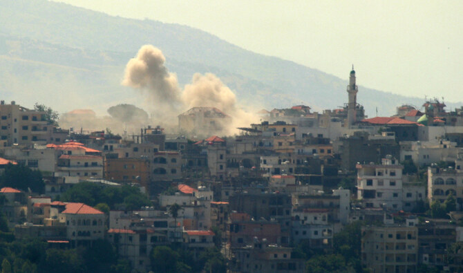 Israel has struck southern Lebanon in retaliation for cross-border attacks by Hezbollah. (AFP)