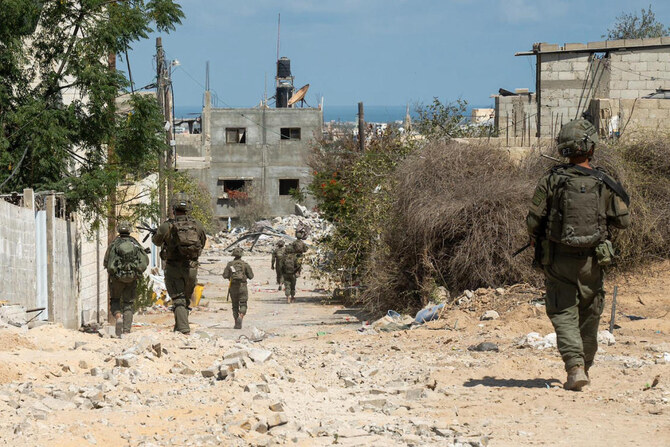 Israel’s military court has extended the house arrest of soldiers accused of sexually abusing a Palestinian detainee until Sept. 4. (File/AFP)