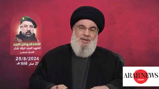 Hezbollah chief says Sunday attack on Israel went as planned, further strikes possible｜Arab News Japan