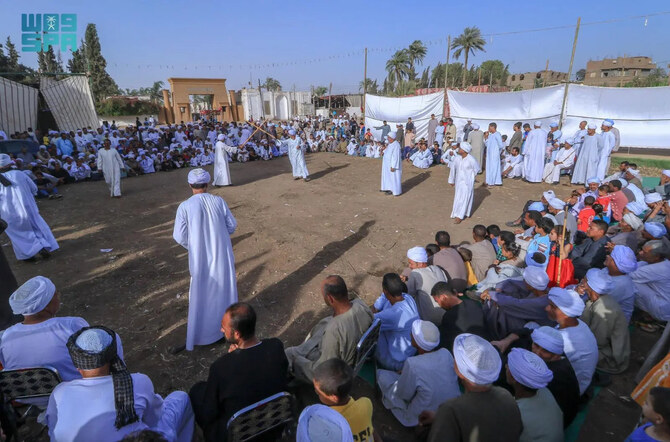 The annual tahteeb festival in Luxor, held each December, showcases the skill and passion of participants from all over Egypt. (SPA)
