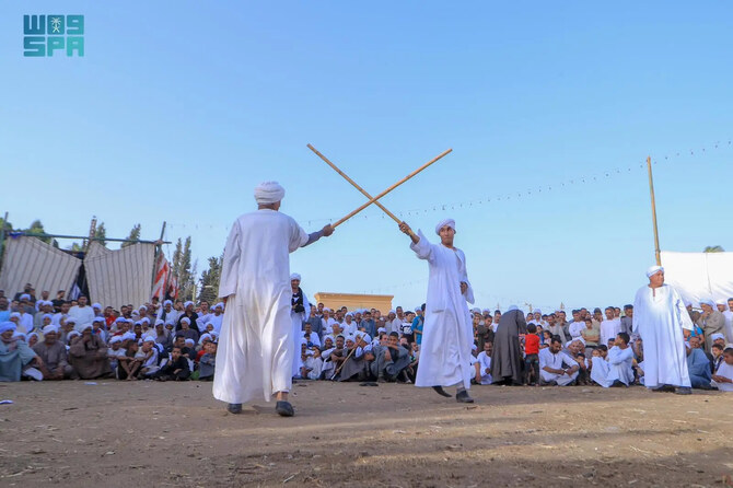 The annual tahteeb festival in Luxor, held each December, showcases the skill and passion of participants from all over Egypt. (SPA)
