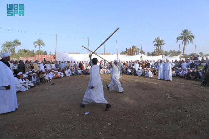 The annual tahteeb festival in Luxor, held each December, showcases the skill and passion of participants from all over Egypt. (SPA)