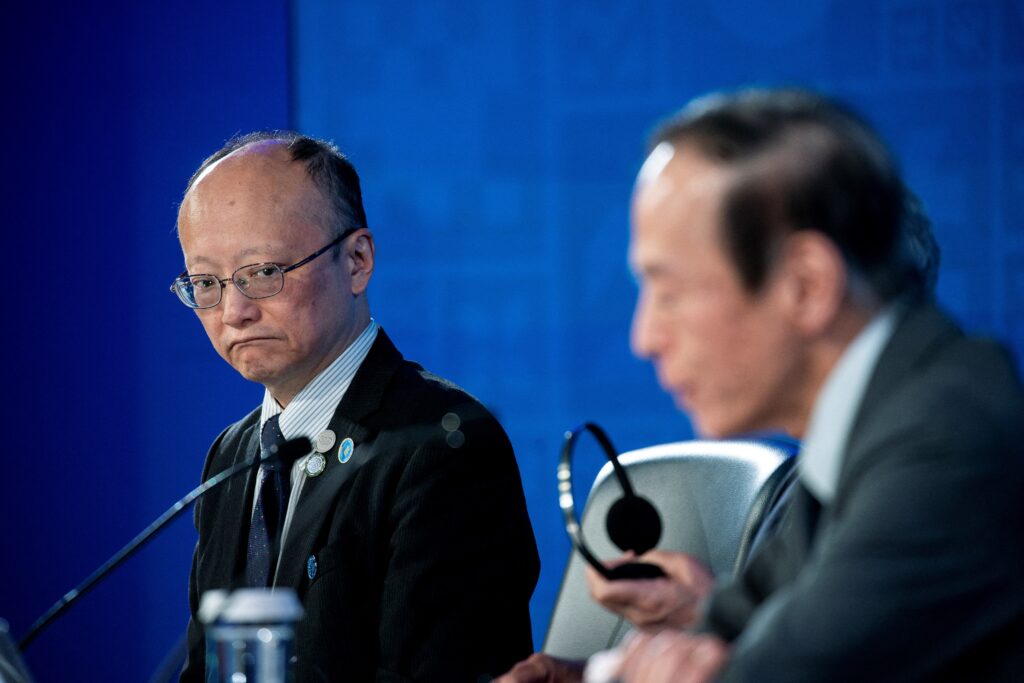 Kanda is tasked to advise Prime Minister KISHIDA Fumio on international financial trends, Hayashi, chief cabinet secretary, said. (AFP)