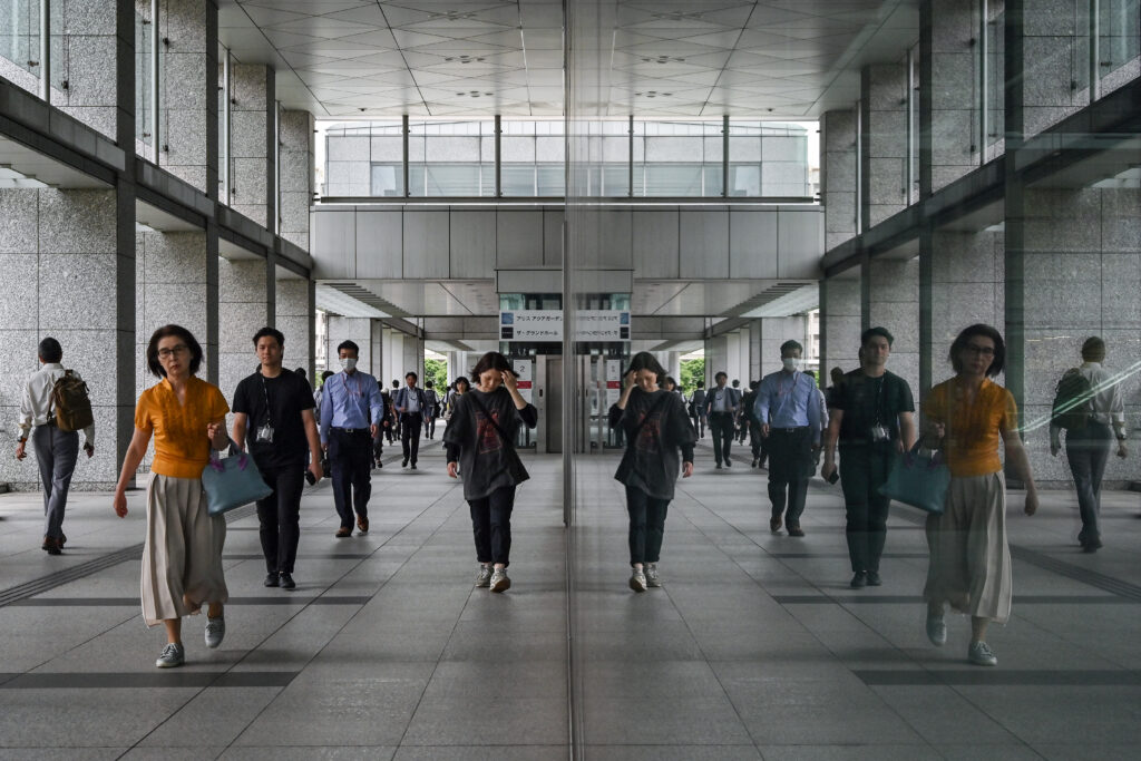 The Japanese government first expressed support for a shorter working week in 2021, after lawmakers endorsed the idea. (AFP)
