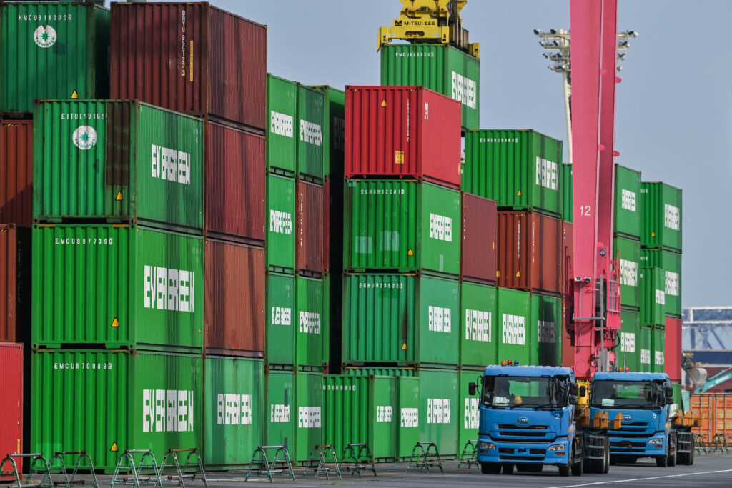 Japan’s imports grew nearly 17% from a year ago to 10.2 trillion yen ($70.6 billion), while exports grew 10% to 9.6 trillion yen ($66 billion), the Finance Ministry said. (AFP)