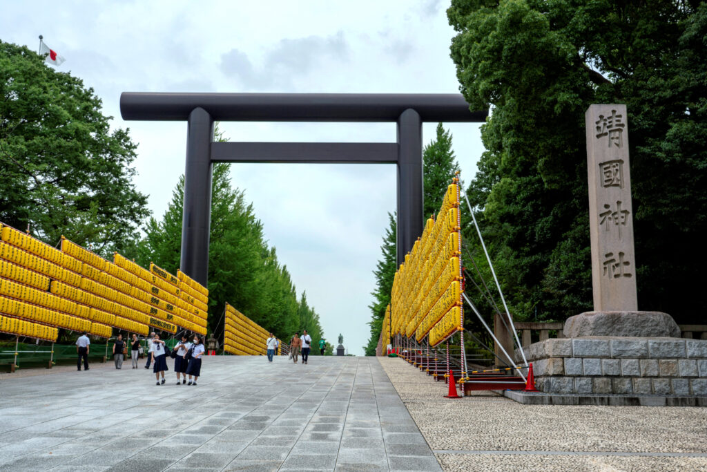 Defence Minister KIHARA Minoru, Economic Security Minister TAKAICHI Sanae, and SHINDO Yasutaka, the economic revitalisation chief, visited the site in Tokyo, the capital. (AFP)