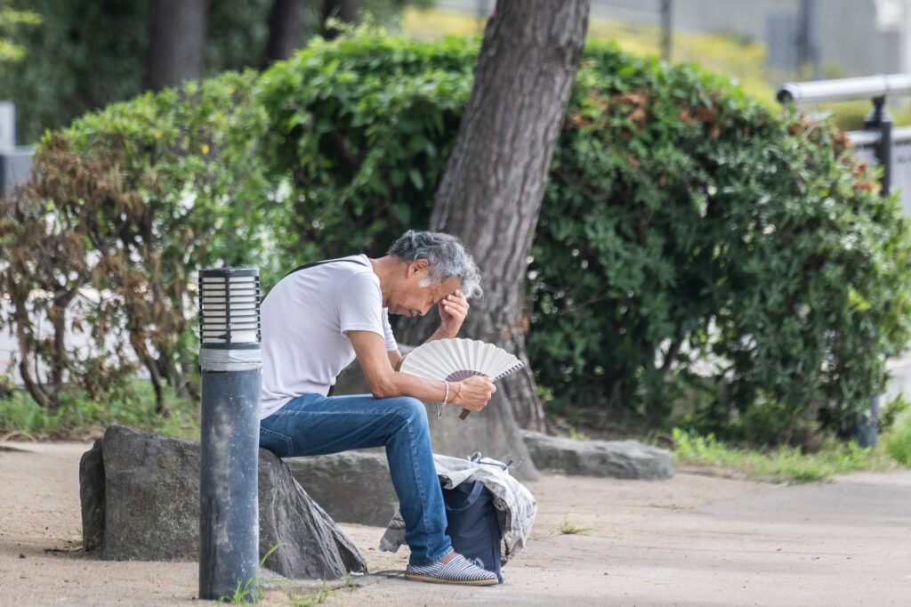 Since April, heatstroke has killed 59 people in Japan, according to the disaster management agency. (AFP)