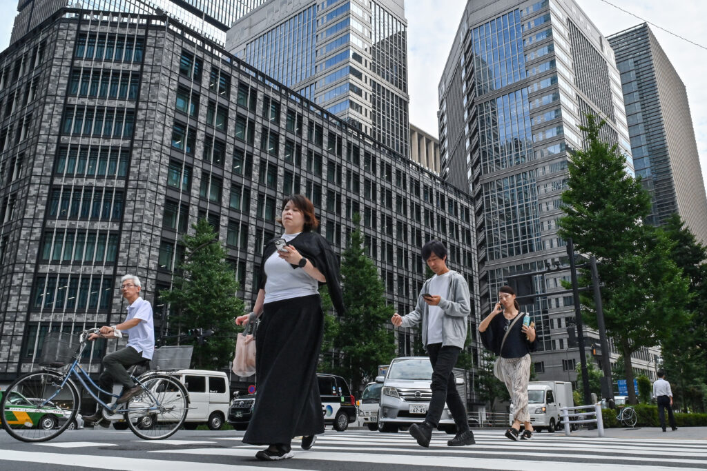 The proportion of respondents who cited mental stress more than tripled from 5.0 percent in 2004. (AFP)