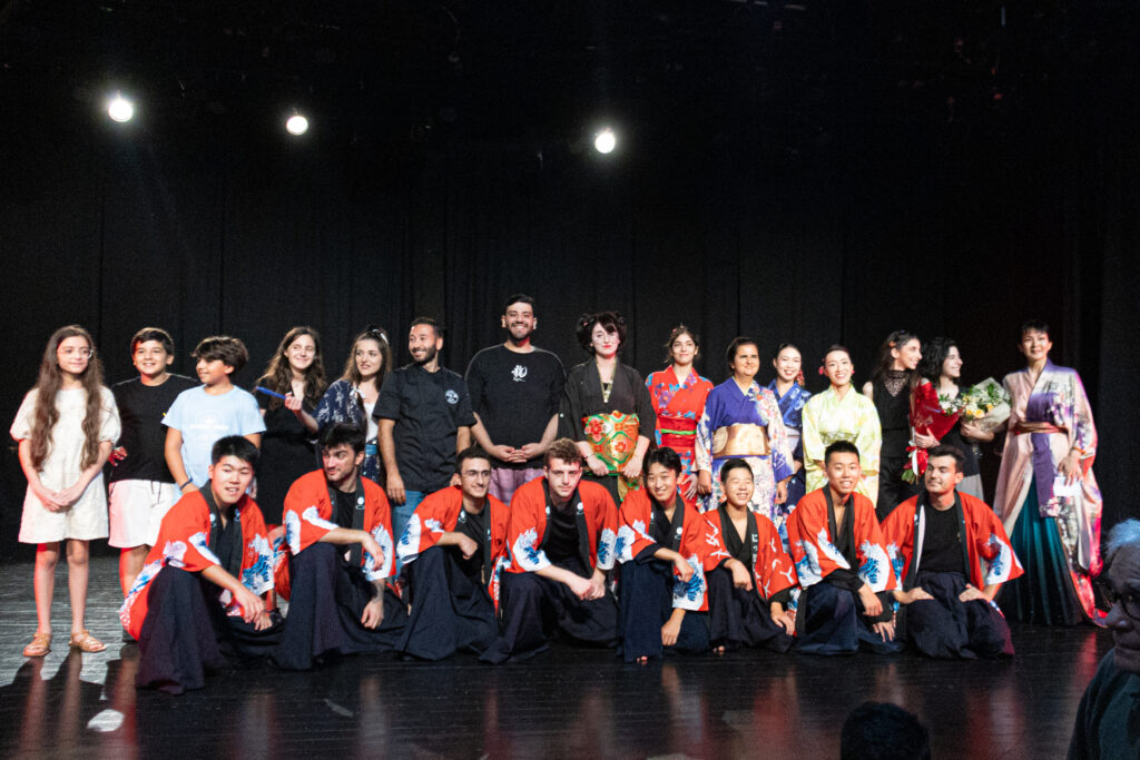 The artist began her career in 2013 when she founded a Japanese-themed theatrical troupe named 'Dreamers Japan in Lebanon. (Supplied)