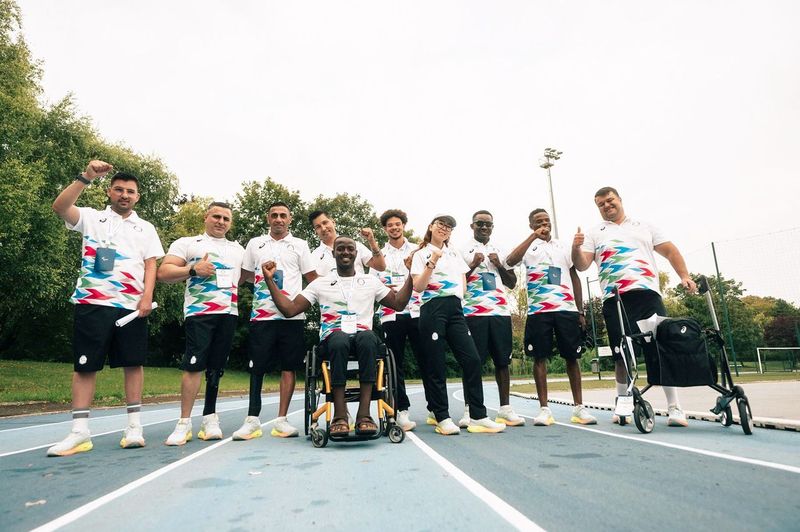 The Refugee Paralympic team consists of athletes who overcame extreme adversity to compete in the Paris 2024 Paralympic Games. (Supplied)