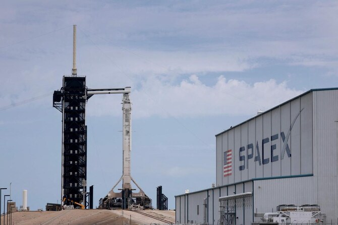 Tech entrepreneur Jared Isaacman, along with a pair of SpaceX engineers and a former Air Force Thunderbirds pilot, launched before dawn aboard a SpaceX Falcon 9 rocket from Florida. (Getty Images/AFP)