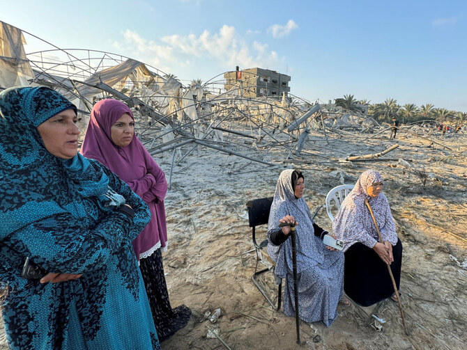 The widespread destruction has produced a dire humanitarian situation in the besieged territory, underscored by the recent confirmation of its first polio case in 25 years. (Reuters)