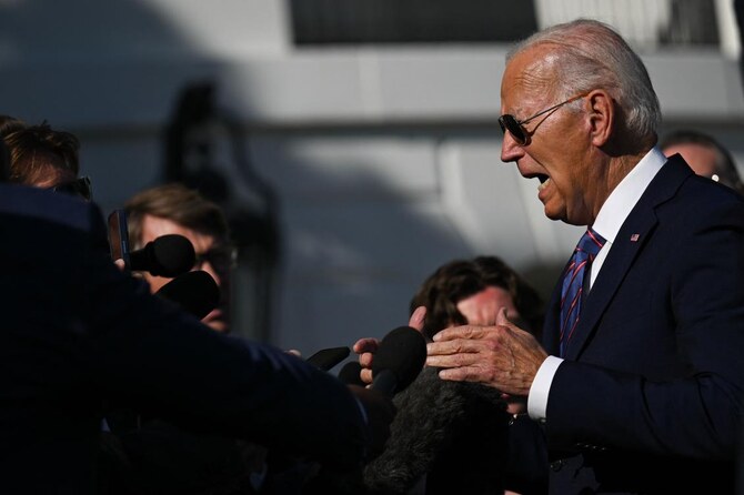 US President Joe Biden said while Israel has taken responsibility for her death, the US government expects continued access as the investigation continues over the circumstances of the shooting. (AFP)