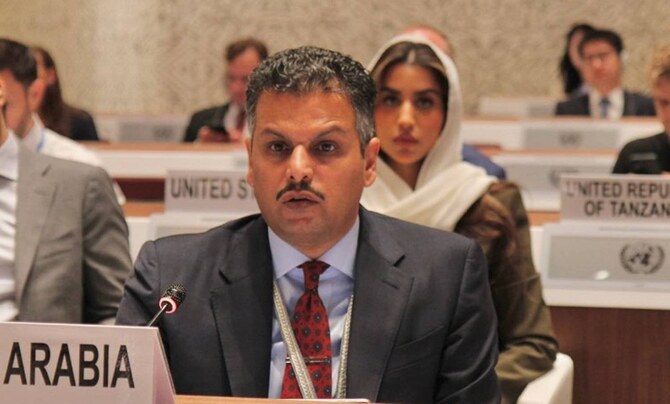 Ambassador Abdulmohsen bin Khothaila, Saudi Arabia’s permanent representative to the UN and Geneva. (Supplied)