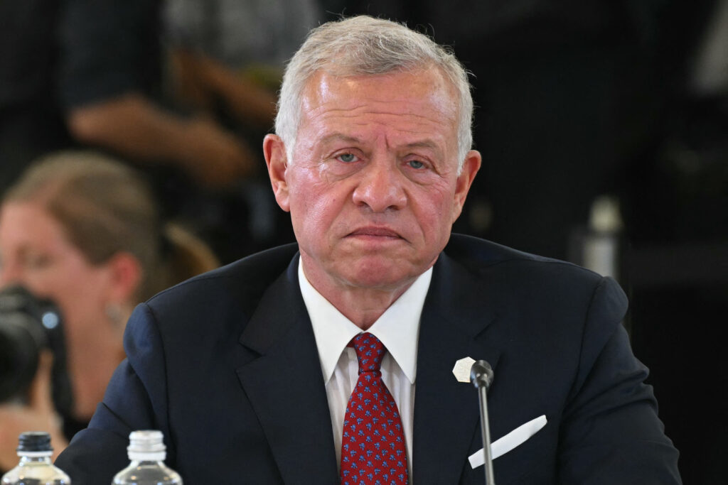 The King also explained the latest situation on the ground as well as Jordan’s diplomatic efforts. (AFP)