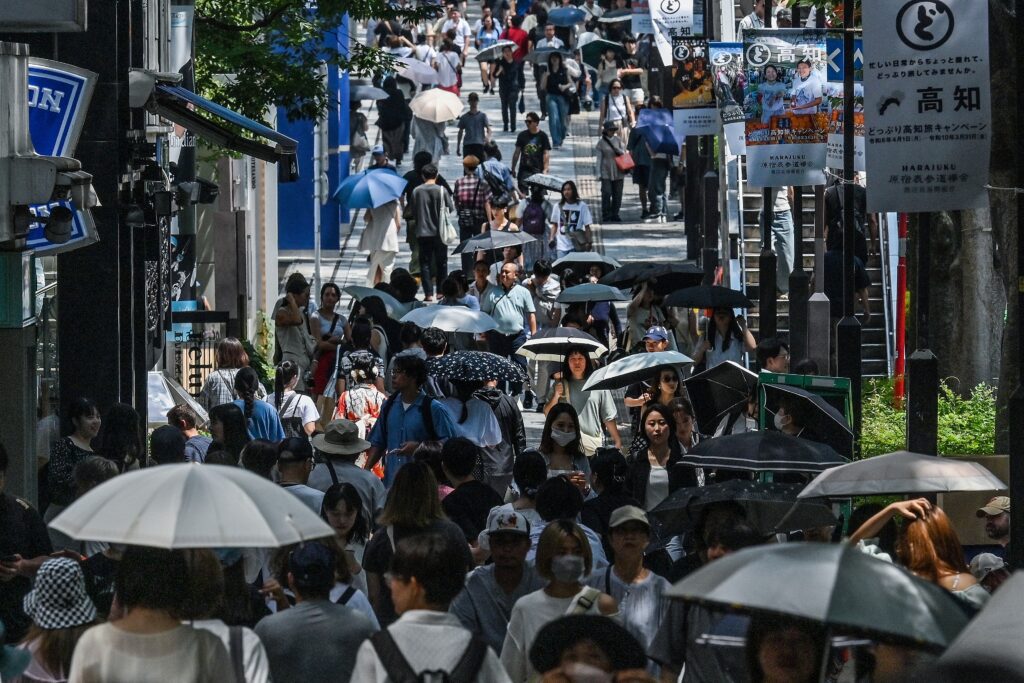 Such elderly people accounted for 29.3 percent of the country's total population, up by 0.2 percentage points and also a record high. (AFP)