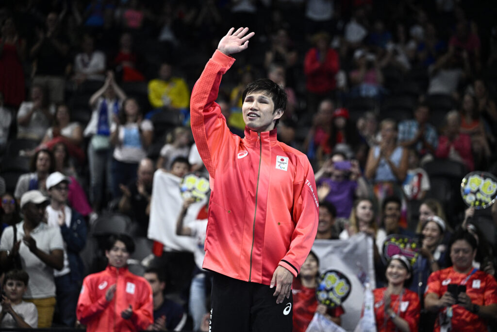This is his ninth Paralympic medal. (AFP)