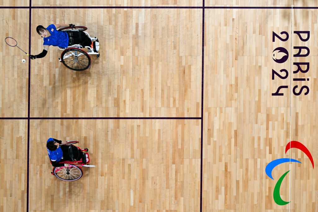 In the development of athletic wheelchairs, the company tests new materials and various processing methods after obtaining the consent of the athletes it supports. (AFP)