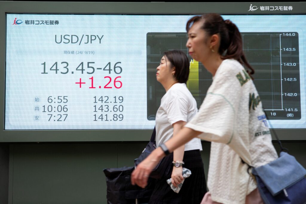 The yen fell more than 1% to 146.495, its lowest since Sept. 3, with markets bracing for the victory of hardline nationalist TAKAICHI Sanae, a vocal opponent of further interest rate hikes, in one the country's most unpredictable leadership votes in decades. (AFP)