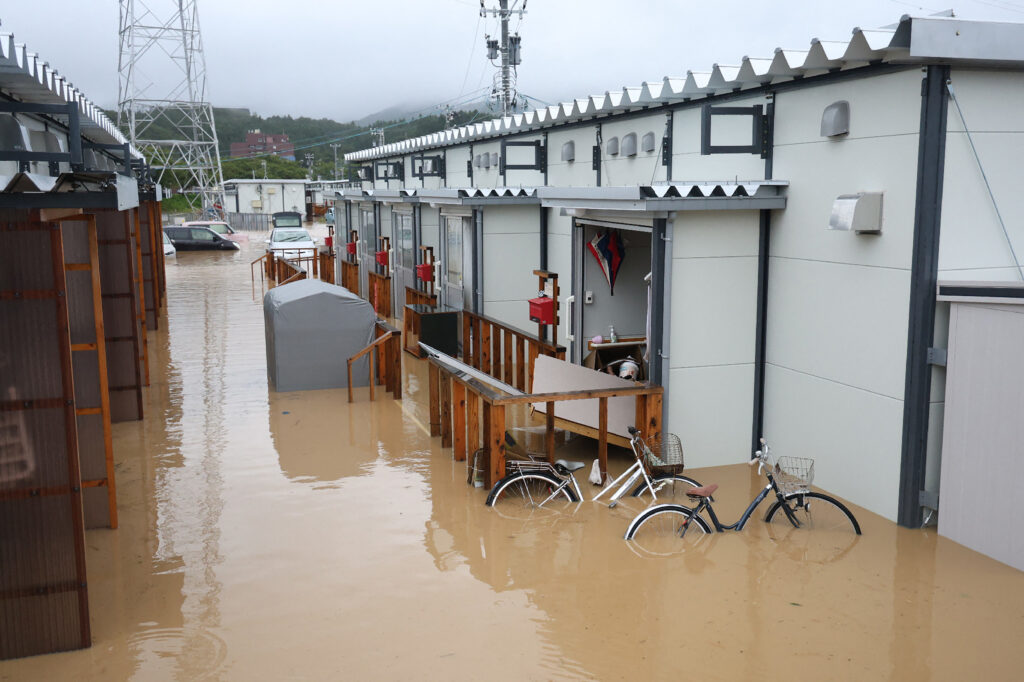 Authorities on Saturday had urged tens of thousands to evacuate, calling the rains