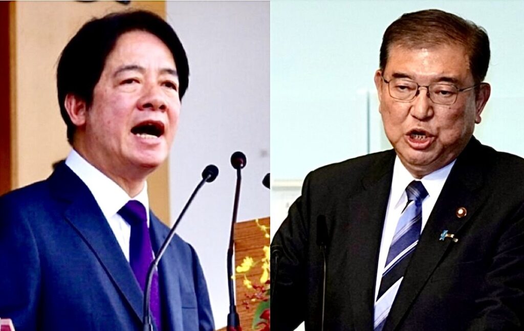 Lai congratulates Ishiba, who visited Taipei last month and met Lai, on his election as LDP leader, the DPP said in a statement. (AFP)