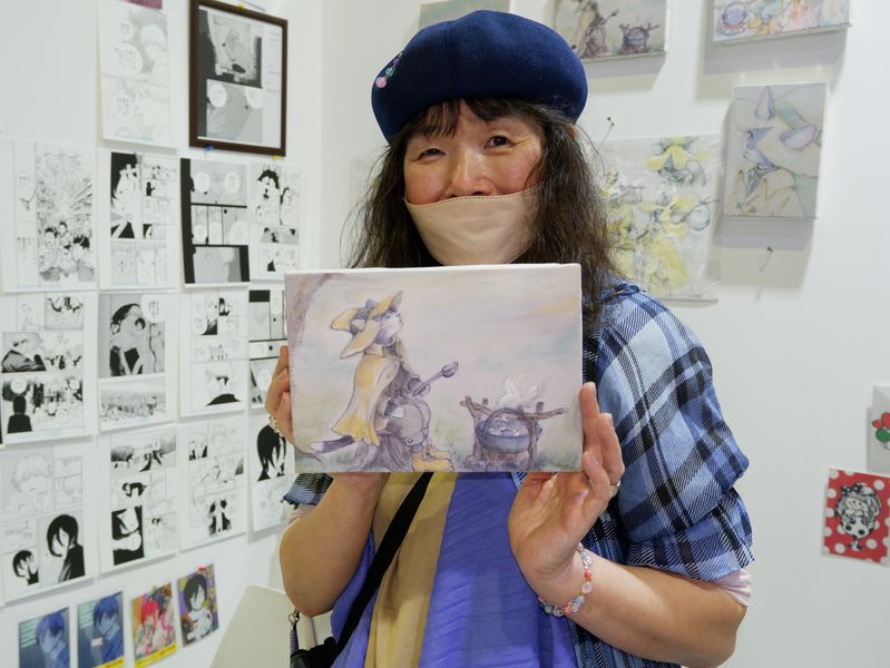 Yuko Sugiyama believes that Japanese manga and anime has the power of making people around the world happy. (Supplied)