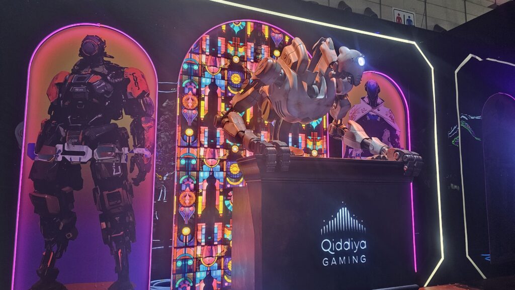 At TGS, attendees were able to immerse themselves in the UBAR world by co-creating content with Qiddiya Gaming. (Supplied)