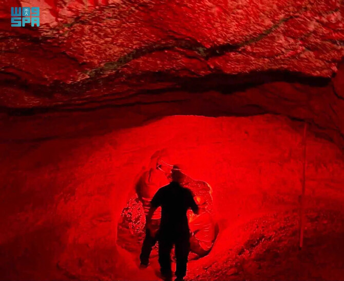 The rock structures, often featuring stalactites and stalagmites, create breathtaking views. (SPA)