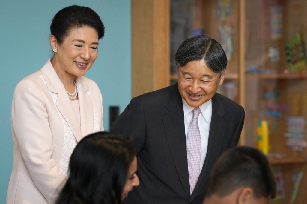 On Tuesday, the couple will inspect exhibits of the festival for people with disabilities and visit the Gifu-Kakamigahara Air and Space Museum before returning to Tokyo in the evening. (AFP)
