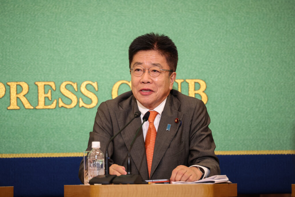Kato, a member of the ruling Liberal Democratic Party, is set to run in the Oct. 27 general election for the House of Representatives, the all-important lower chamber of Japan's parliament. (AFP)