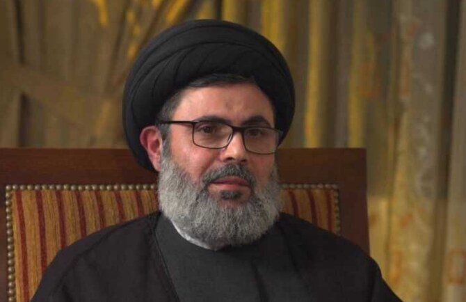 A high-level Hezbollah source said on Saturday that contact with Hashem Safieddine, widely touted as potentially the group's next leader, had been lost following Israeli strikes this week. (X/@warintel4u)