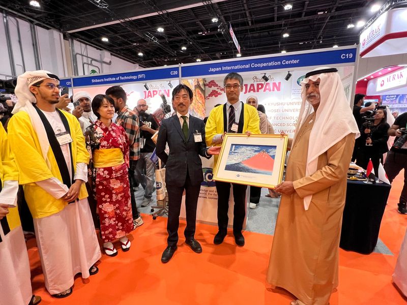Seven Japanese universities participated in the UAE’s largest tertiary education event in Abu Dhabi.