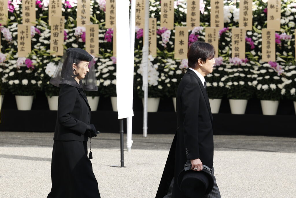 The body of Princess Yuriko was cremated in the afternoon at the Ochiai crematorium in Tokyo's Shinjuku Ward. (Reuters)
