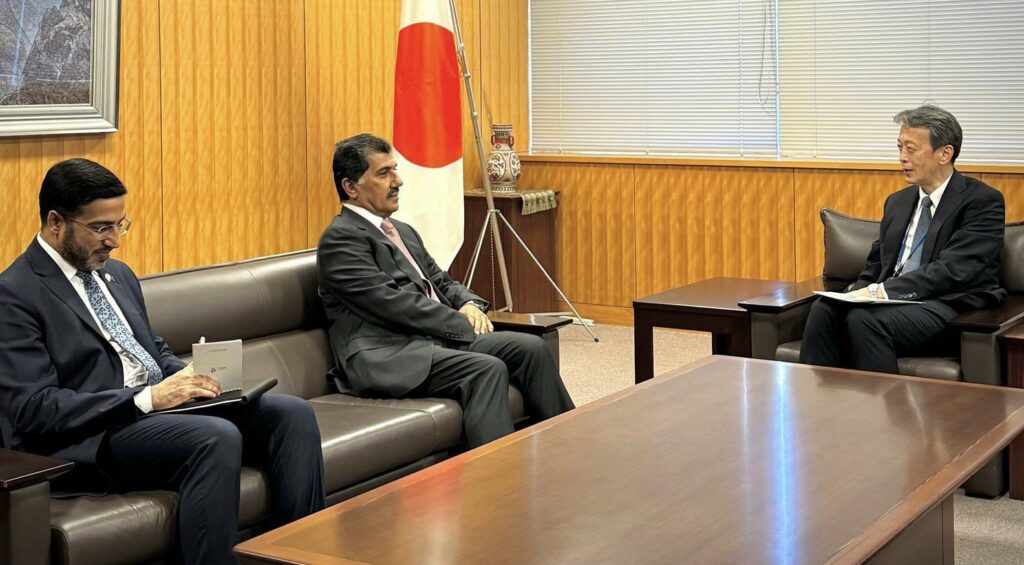 Japan and Qatar confirmed that they would further deepen cooperation with the aim of bringing stability to the region and international society. (Qatar Embassy)