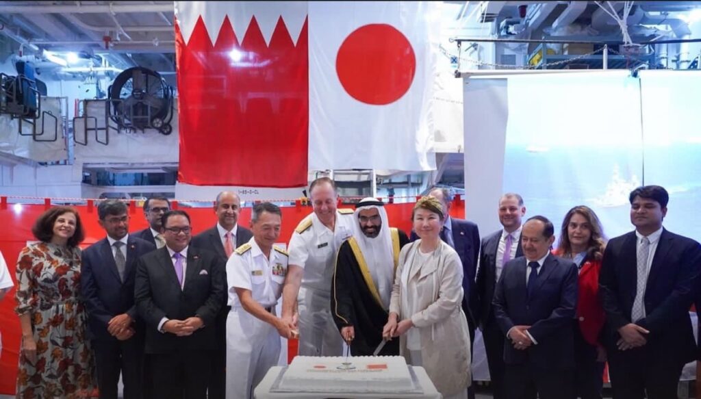 The Ambassador of Japan to Bahrain emphasized the significance of the milestone and the strong partnerships that have been instrumental in combating piracy and promoting stability in the region. (Supplied)